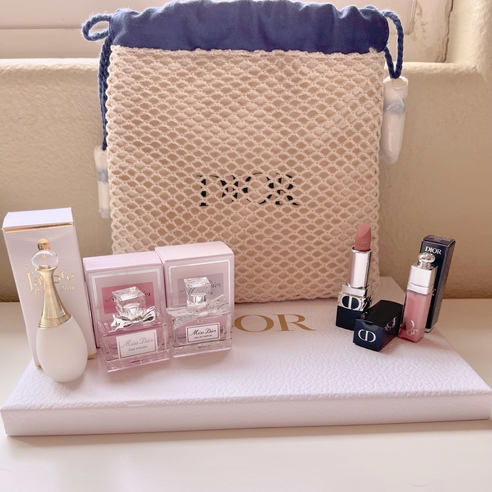 Dior Mini travel size gift and Dior Pouch/ Bag , Brand new